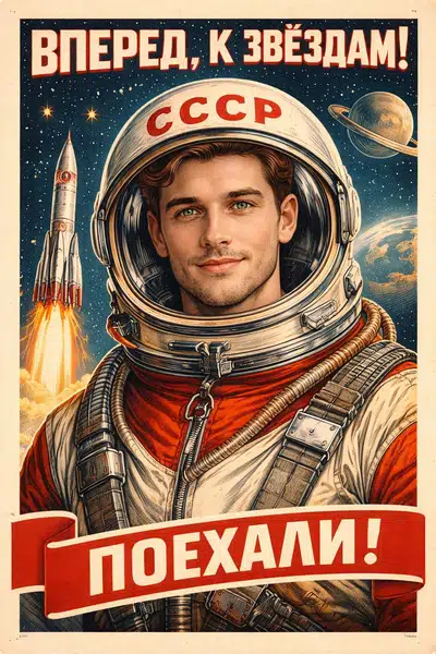 Советский космонавт