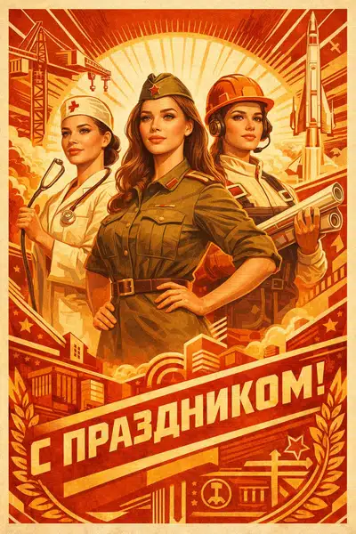 Советский плакат