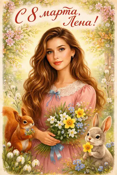 Советская ретро открытка